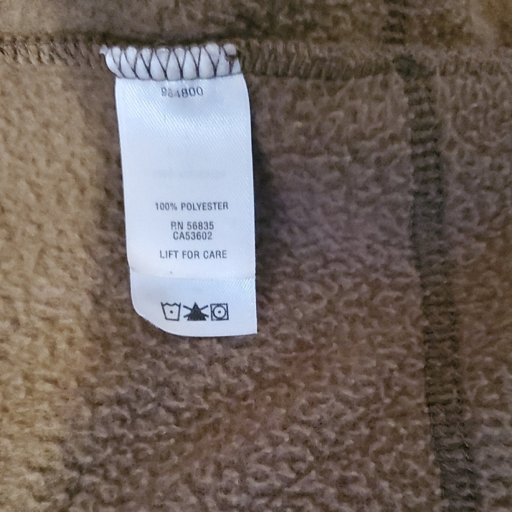 Cabela's Men's Brown Fleece Vest - Picture 9 of 13